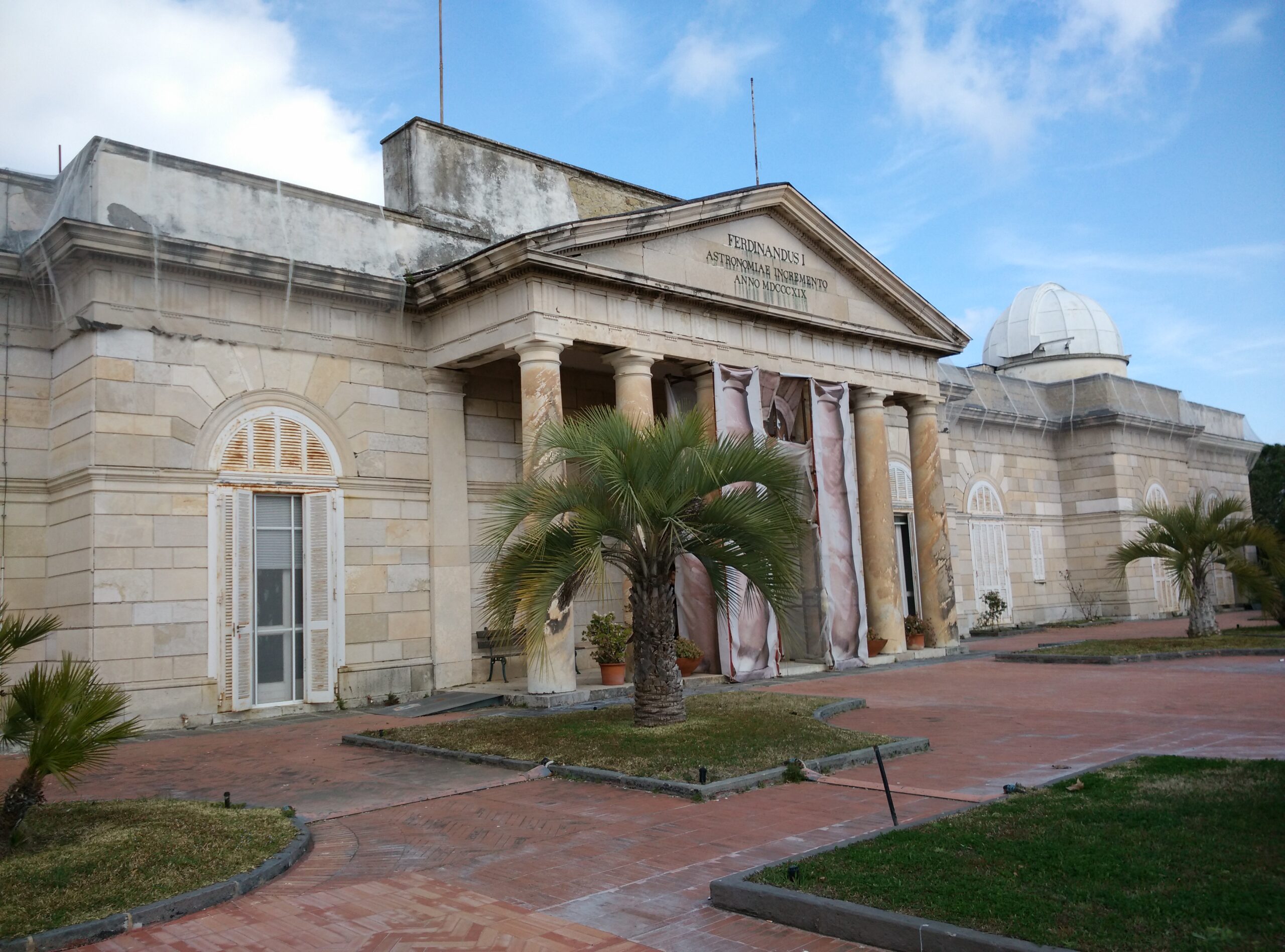 Analisi della struttura dell’edificio della specola e dell’auditorium presso INAF – Osservatorio astronomico di Capodimonte